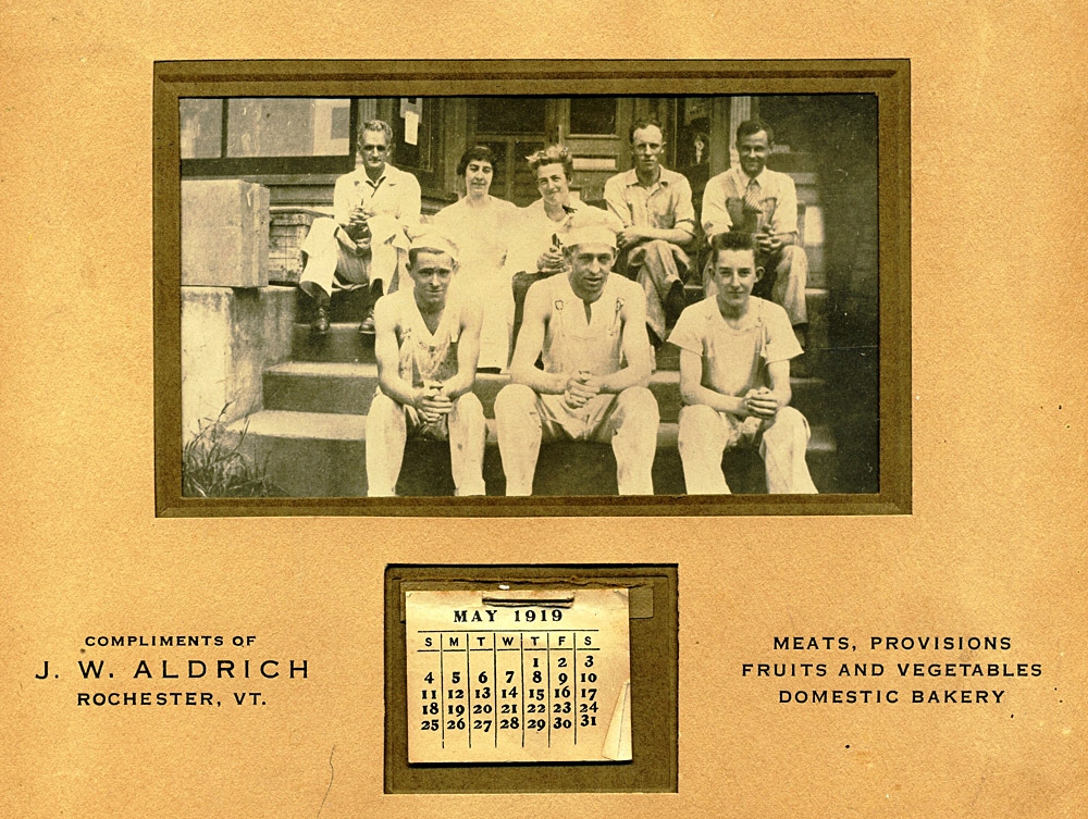 Aldrich's Store Calendar